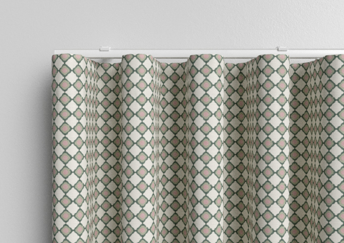 Adelaide, Checkers Rosies Pink - Made to Measure Curtains - Image 13